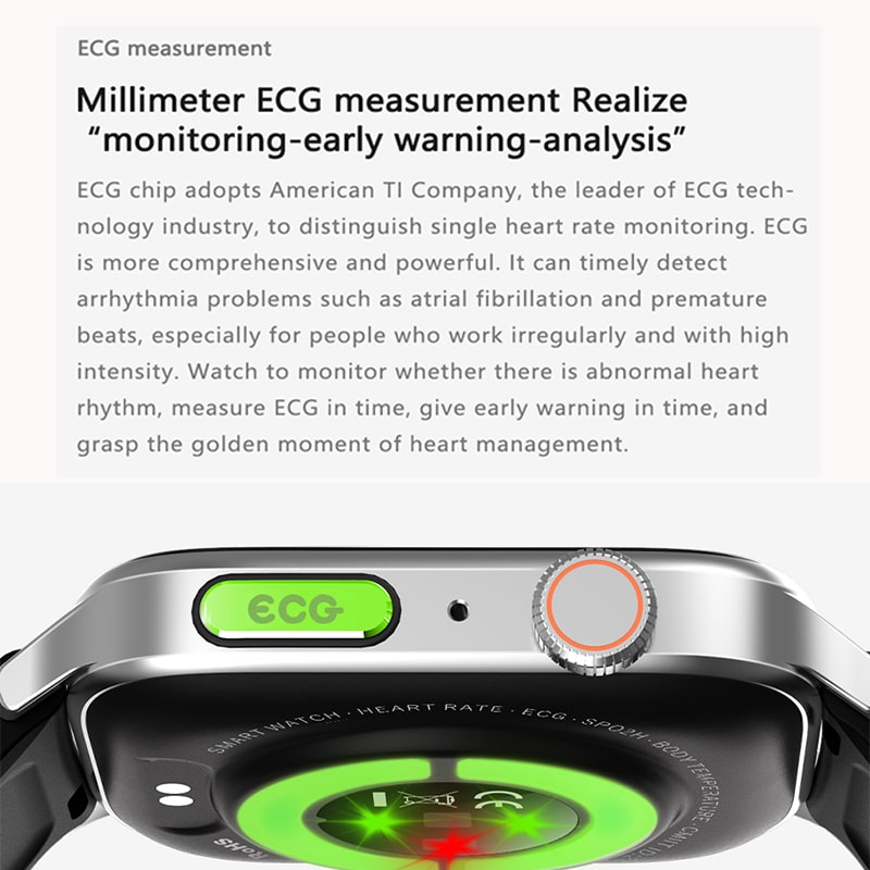 Buy Wholesale China 2023 Newest Medical E600 Smart Watch Ip68 Waterproof  Temperature Blood Glucose Smartwatch Ecg Ppg Smart Watch & Ecg Ppg Smart  Watch Blood Glucose Smartwatch at USD 26.6