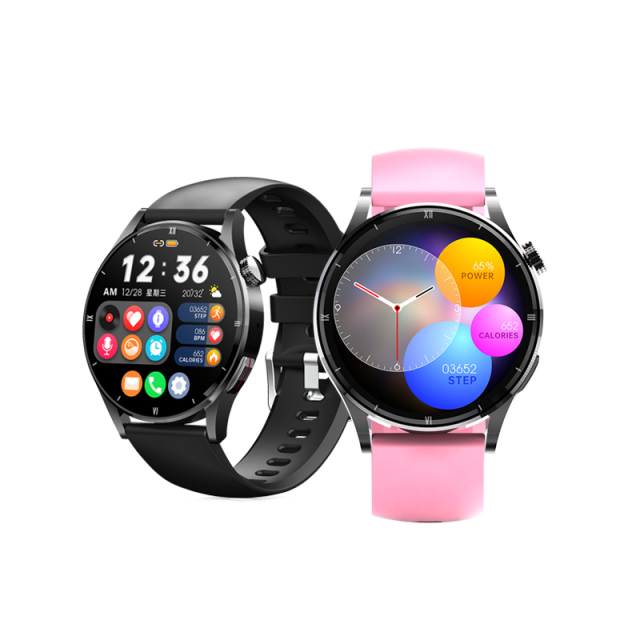 1.32 inch Bluetooth TFT Smart Watch, 360*360 Full Display Sport Fitness Tracker Men Women