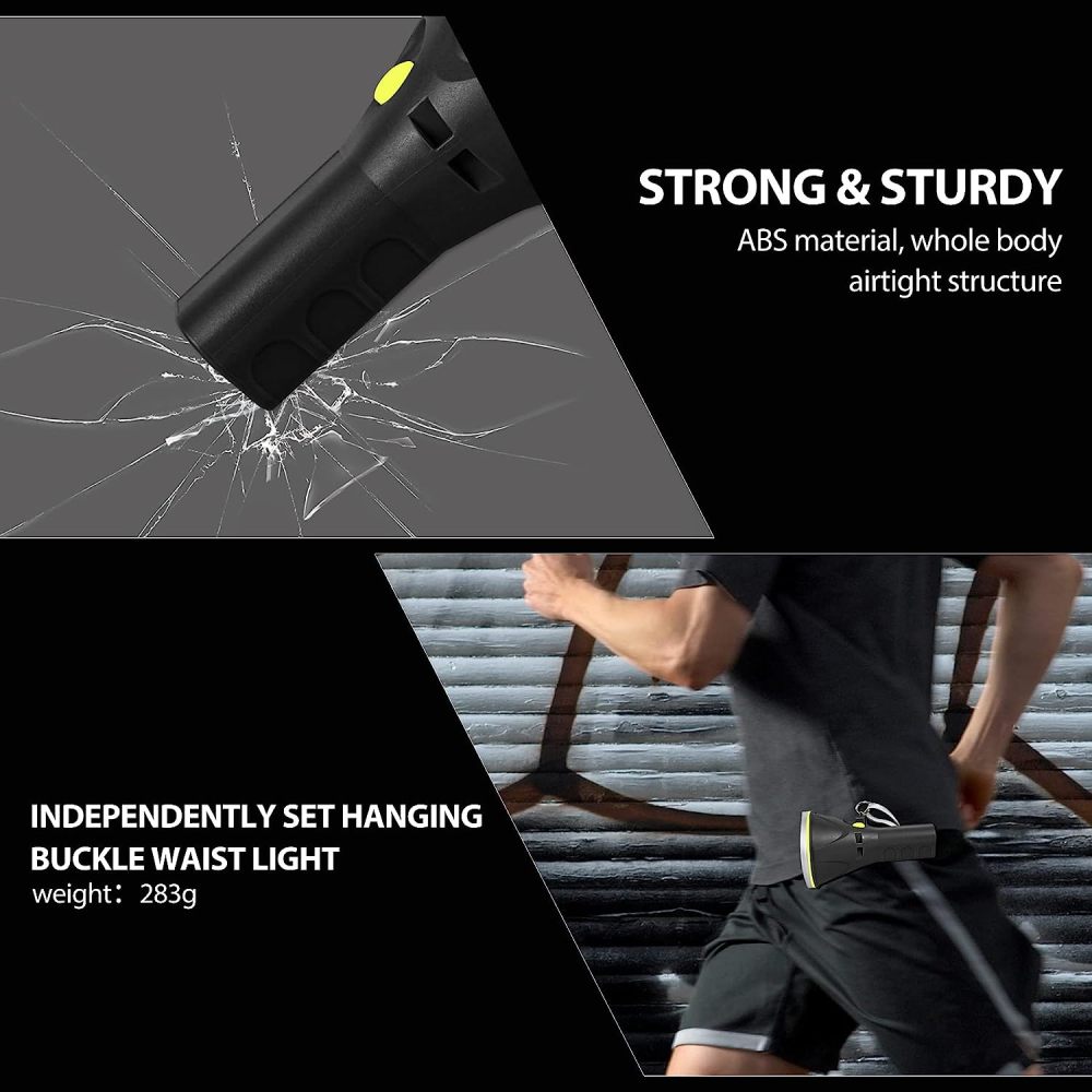 BIGSUN Rechargeable Flashlight 6000 High Lumen Spotlight Strong Searchlight Waterproof Electric Torch , Home Safety, Camping, Boat, Hunting