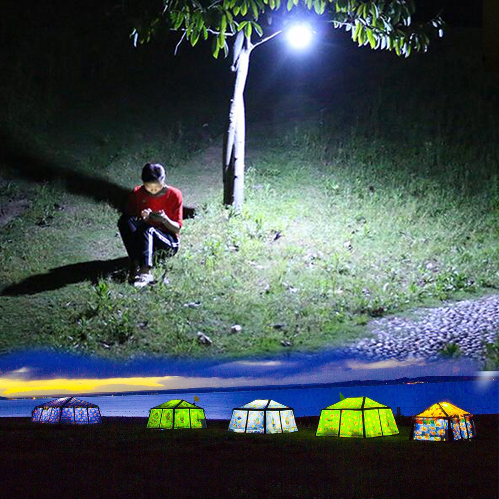 BIGSUN High Power Rechargeable Camping Light Spherical Tent Light