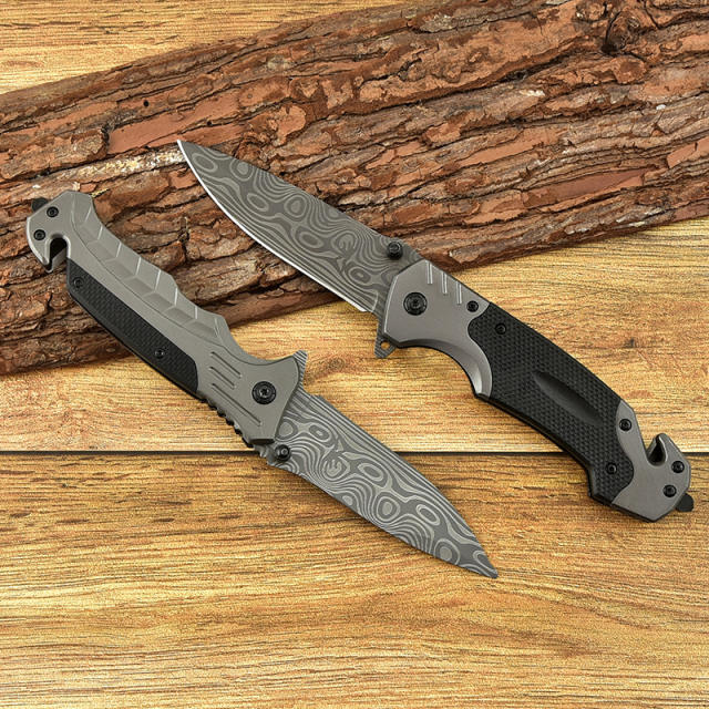 G10 Full Steel Outdoor Steel Grain Folding Knife