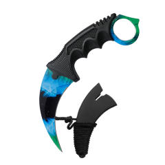CS GO game style colorful camping survival eagle claw knife