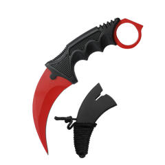 CS GO game style colorful camping survival eagle claw knife