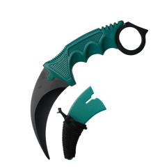 CS GO game style colorful camping survival eagle claw knife