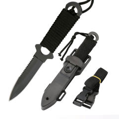 Portable Leggings Outdoor Camping Diving Straight Knife