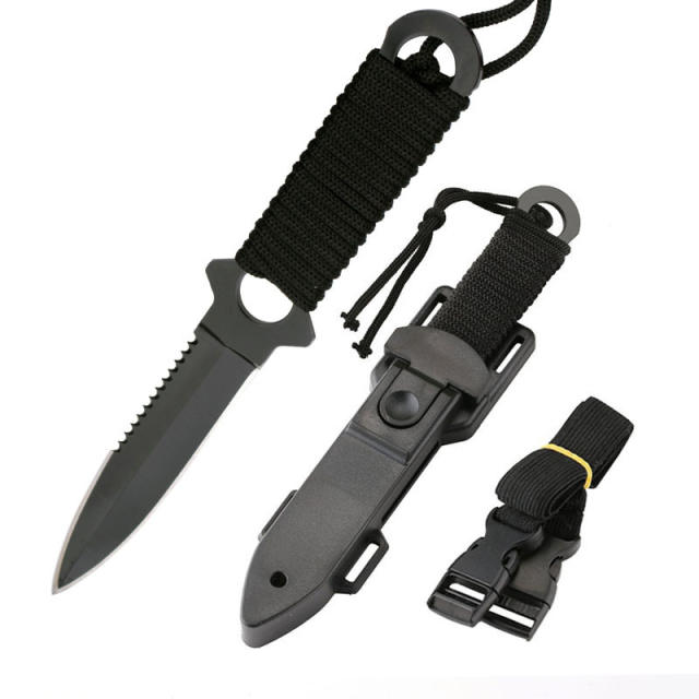 Portable Leggings Outdoor Camping Diving Straight Knife
