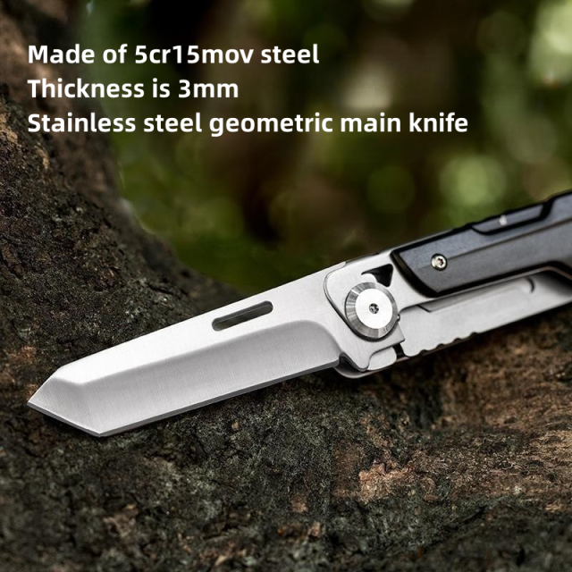 FALCON Outdoor Multipurpose Detachable Folding Knife and Scissors