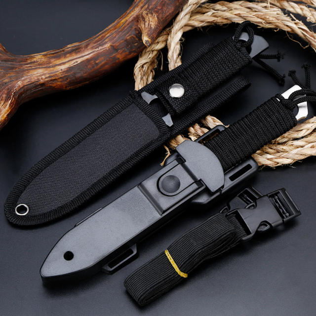 Portable Leggings Outdoor Camping Diving Straight Knife