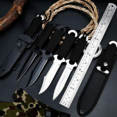 Portable Leggings Outdoor Camping Diving Straight Knife