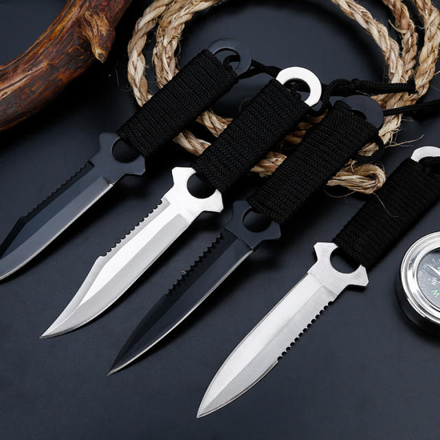 Portable Leggings Outdoor Camping Diving Straight Knife