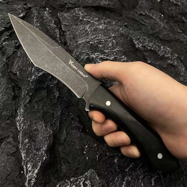 NIGHT STALKER Integrated Keel Stainless Steel Jungle Adventure Bushcraft Knife