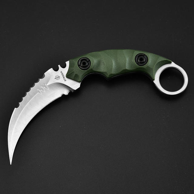 STRIDER Lite ABS handle D2 steel outdoor camping tactical karambit knife