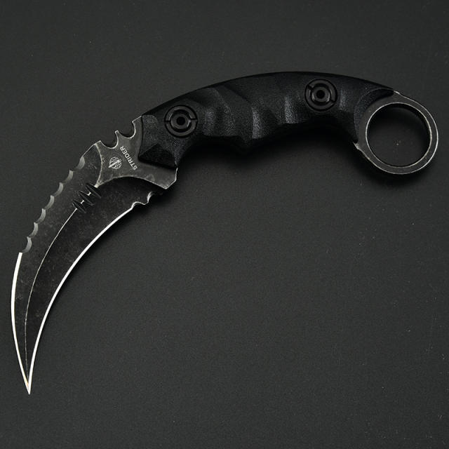 STRIDER Lite ABS handle D2 steel outdoor camping tactical karambit knife