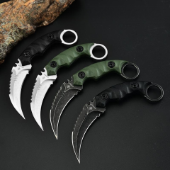 STRIDER Lite ABS handle D2 steel outdoor camping tactical karambit knife
