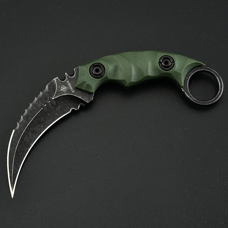 STRIDER Lite ABS handle D2 steel outdoor camping tactical karambit knife