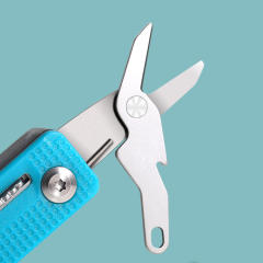 13-in-1 multifunctional and cost-effective 420 stainless steel + ABS surface pocket knife