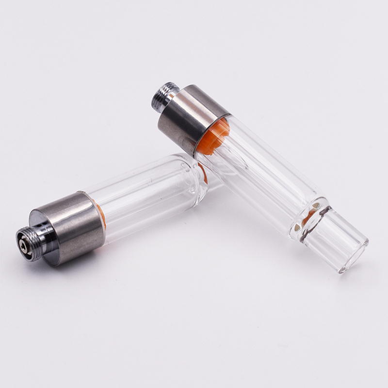 KIMONE Customized 0.5/1ml Glass Oil Tank 510 Thread Cartridge