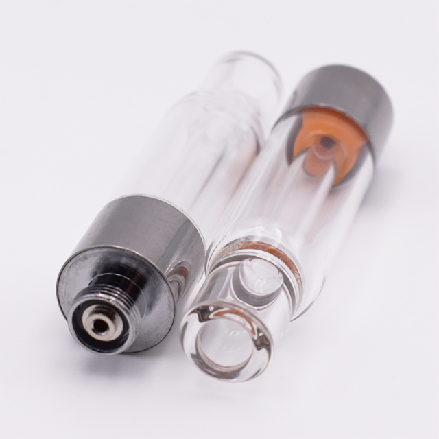 KIMONE Customized 0.5/1ml Glass Oil Tank 510 Thread Cartridge