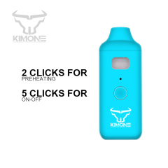 KIMONE Custom No Center Post 2ML Tank Empty CBD Device