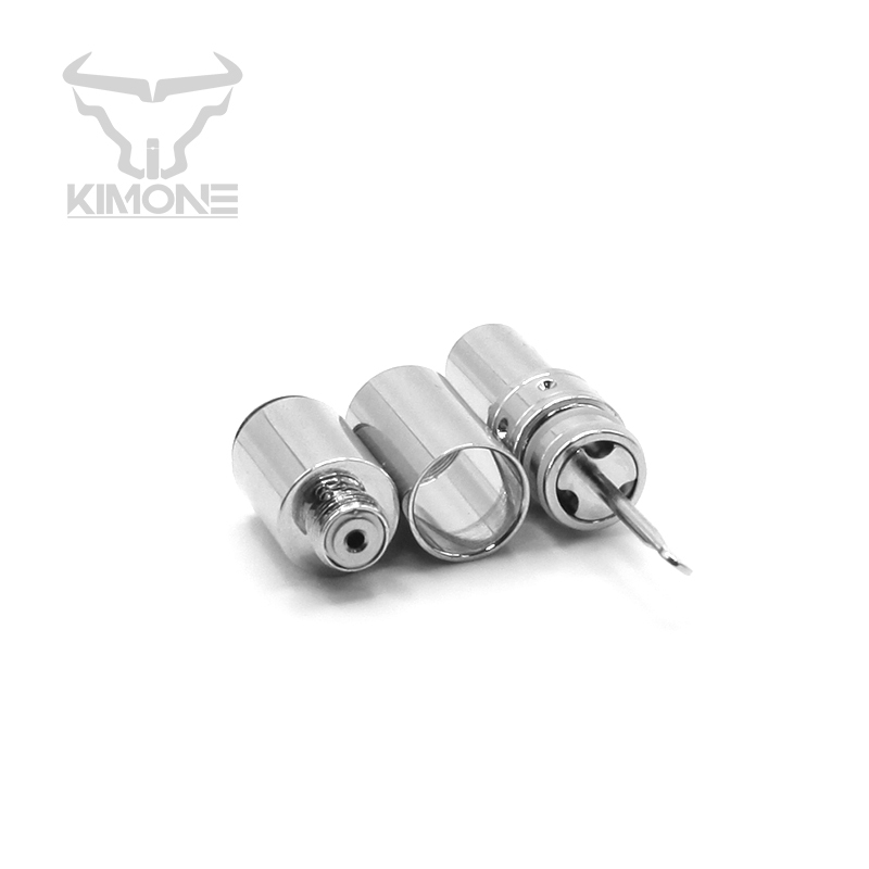 KIMONE Custom Metal Tip 1.2ohm resistance 510 Thread Wax Cartridge with Spoon