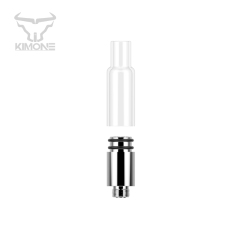 KIMONE Custom Glass Tip 1.2ohm resistance 510 Thread Wax Cartridge