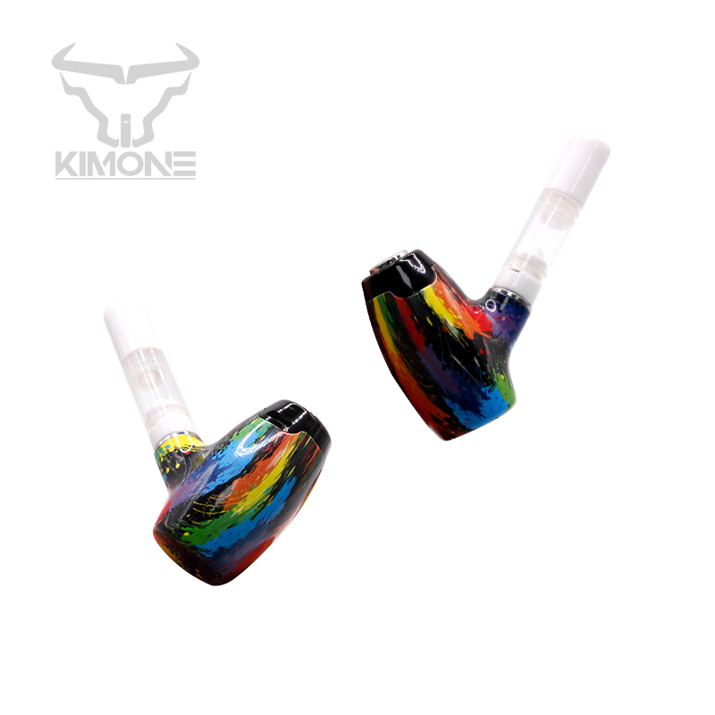 KIMONE Custom Ceramic Mouthpiece 1.2ohm Resistance 510 Thread Wax Cartridge