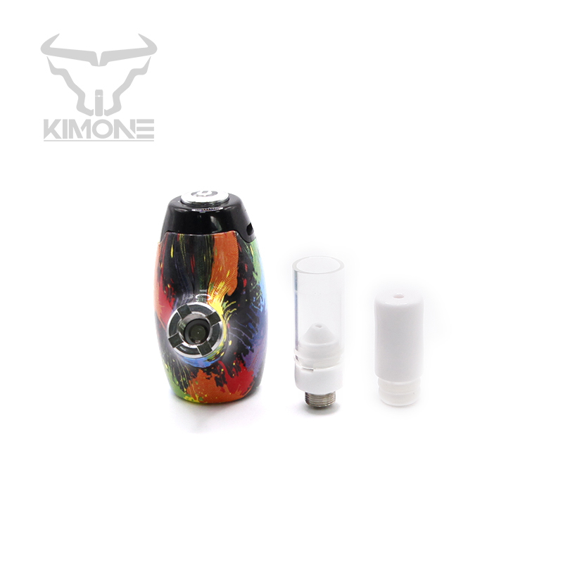 KIMONE Custom Ceramic Mouthpiece 1.2ohm Resistance 510 Thread Wax Cartridge
