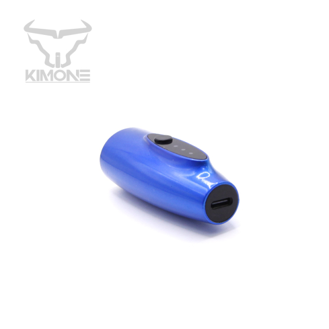 KIMONE Custom Glass Tank 0.8ohm Resistance Quartz Coil Wax Vaporizer Kit