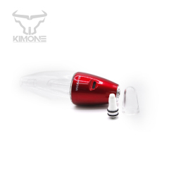 KIMONE Custom Glass Tank 1ohm Resistance 500mAh battery Wax Vaporizer Kit
