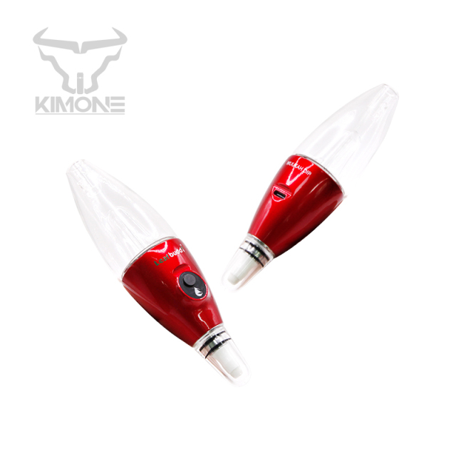 KIMONE Custom Glass Tank 1ohm Resistance 500mAh battery Wax Vaporizer Kit