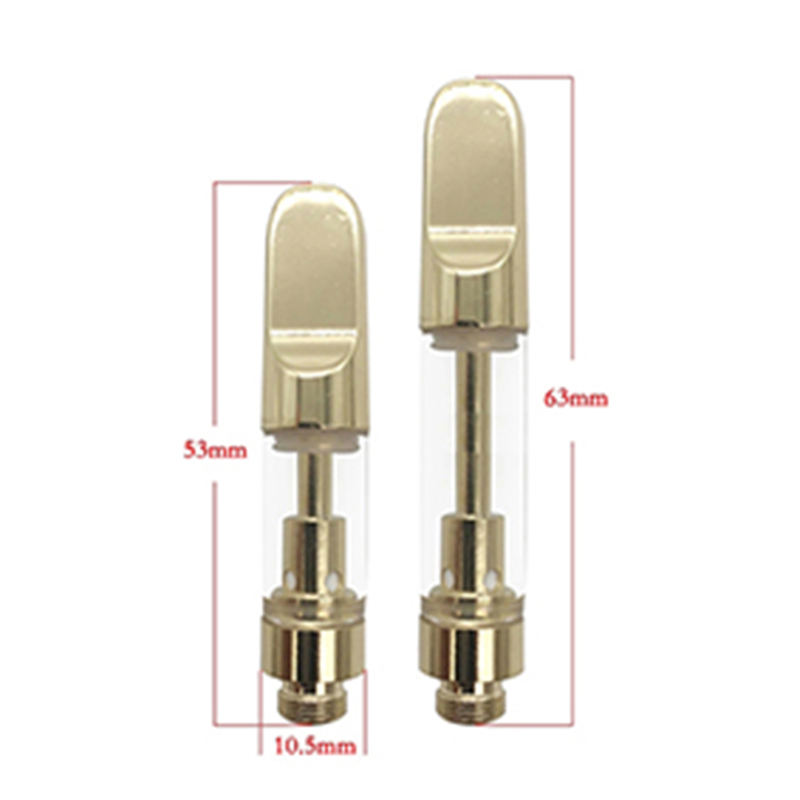 Gold Tip CBD Cartridge | 0.5/1ml No THC OEM
