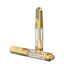 Metal Flat Mouthpiece Empty Cart | 510 Ceramic Coil