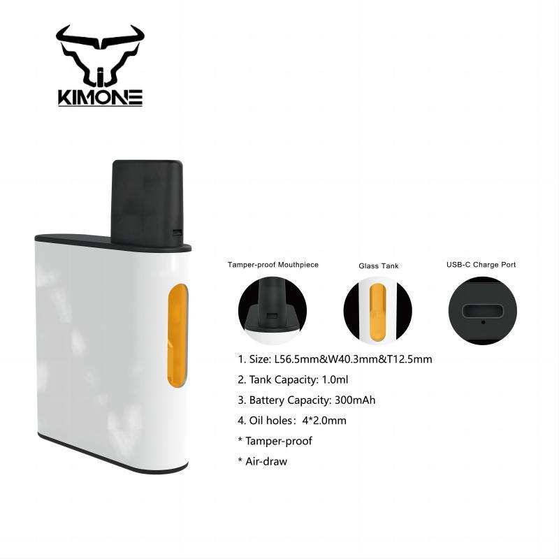 Thick Oil Rechargeable Vape Pen | 1ml Empty Cartridge Kit