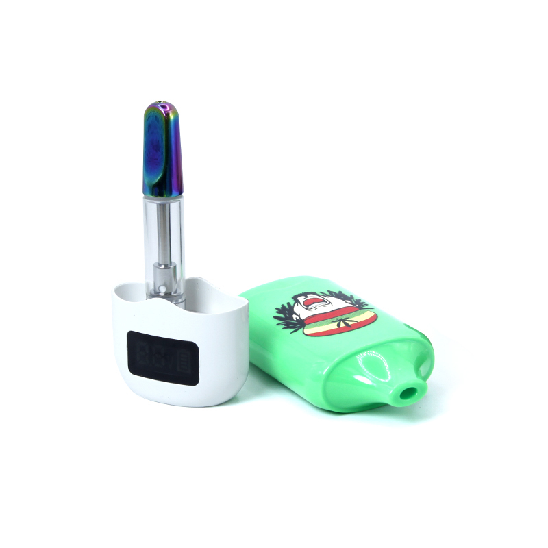 Box Style 510 Batteries | D-8 Thick Oil Preheat Button