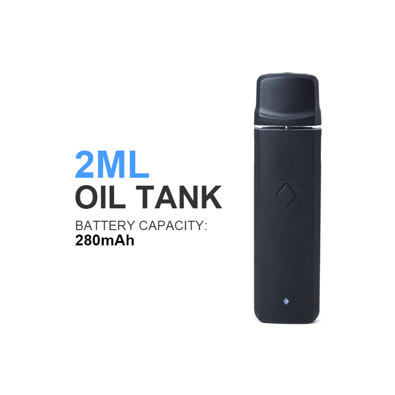 UK White Label Vape Pen für Kartuschen | 2 ml 2000 mg Wiederaufladbar