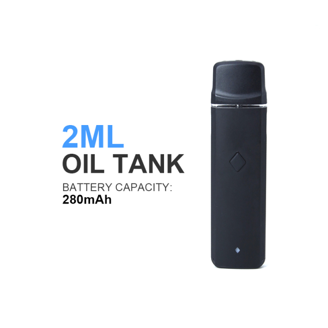 White Label THC Vaporizer | 2000mg Refillable Empty Pen