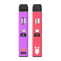 USA/CAN Leerer Dab Pen | 0,5/1,5 ml Edelstahl-Keramikspule