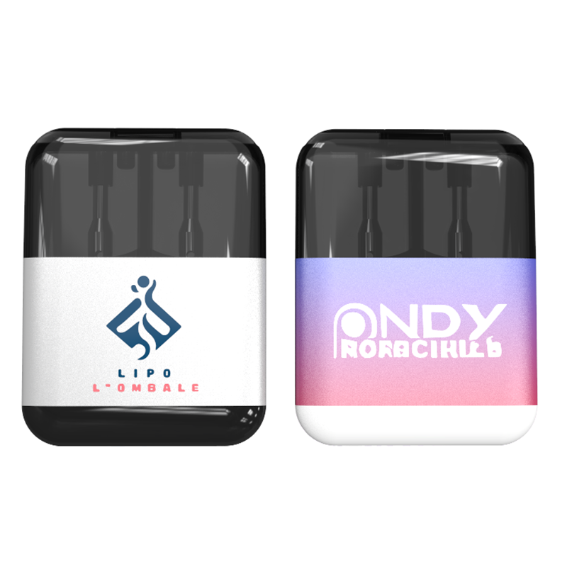 Dual Chamber 2ml+2ml Preheating  CBD THC Vape