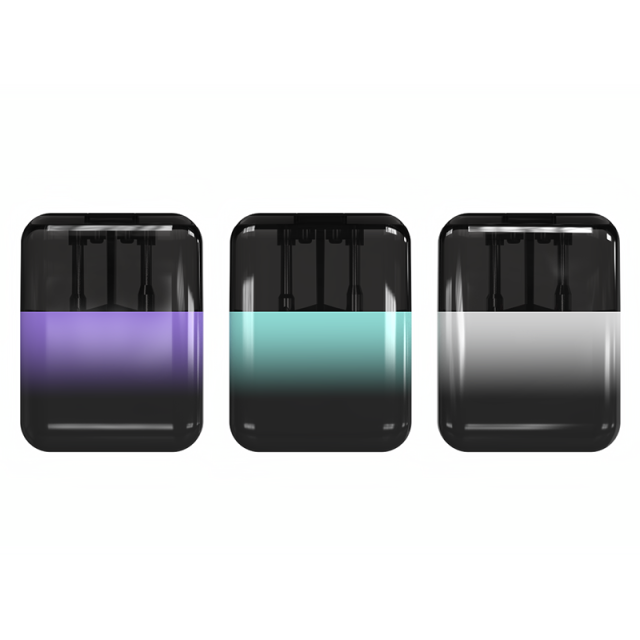Dual Chamber 2ml+2ml Preheating  CBD THC Vape