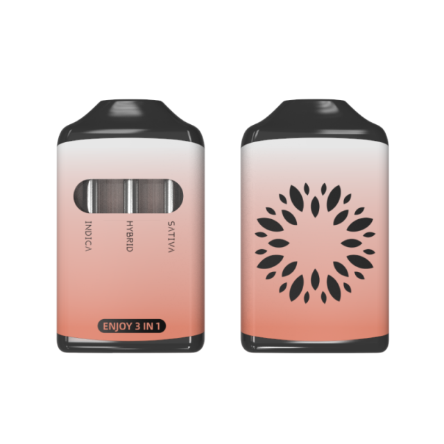 Hot Selling 3-in-1 Cannabis Vape | 3ml Bottom Switch Pod
