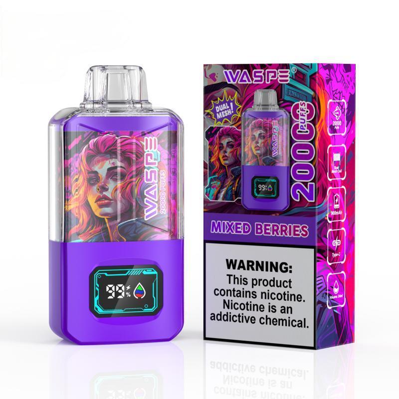 Waspe Vape 20000 Puffs Traube