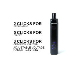 2ml Postless Carts | Type-C Rechargeable 300mAh Display