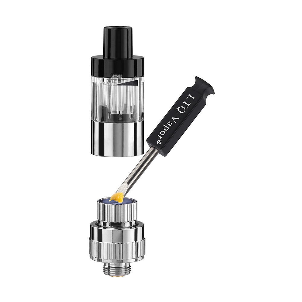 CBD wax vape cartridge 14 mm with cleaning brush