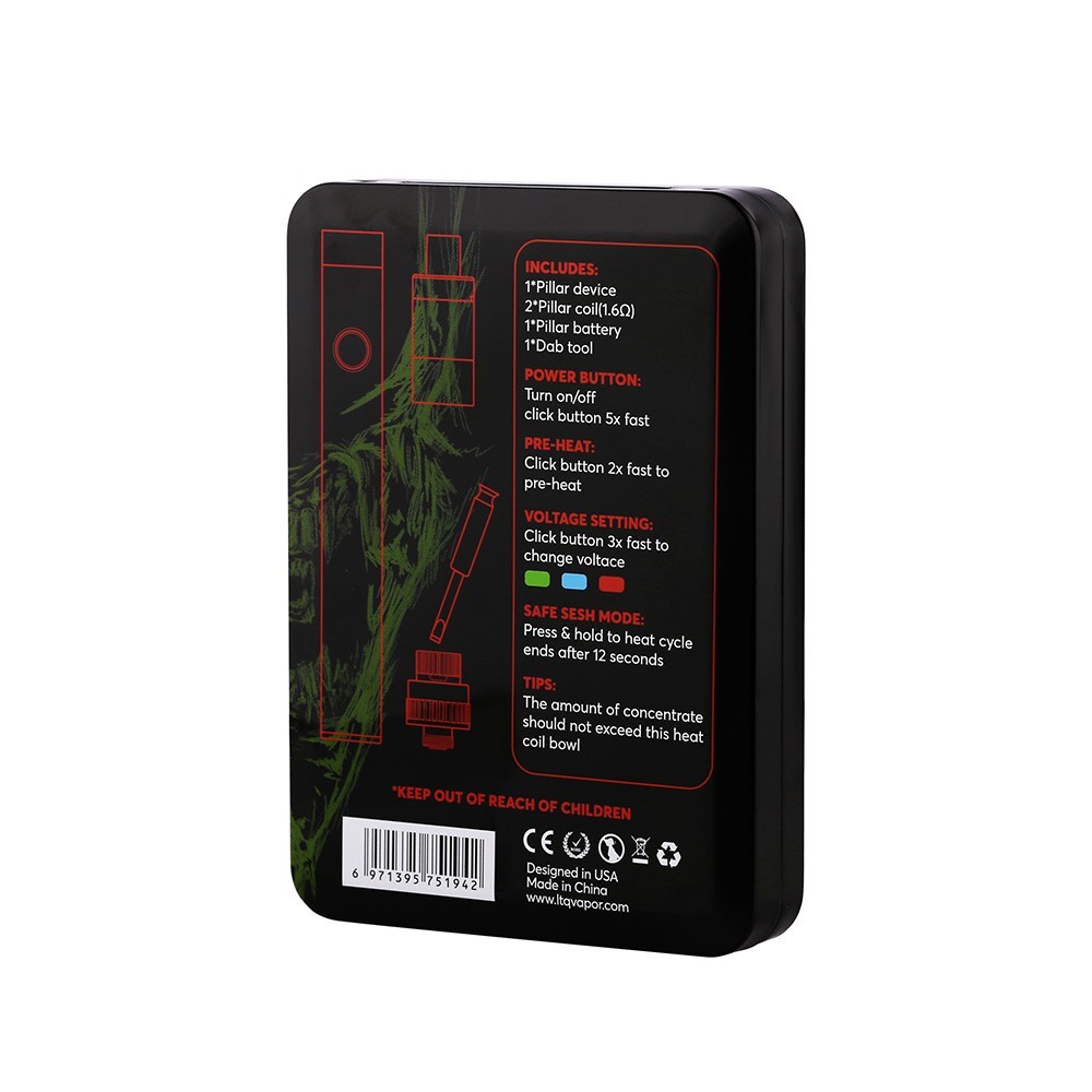 CBD wax vape kit with a high-end package