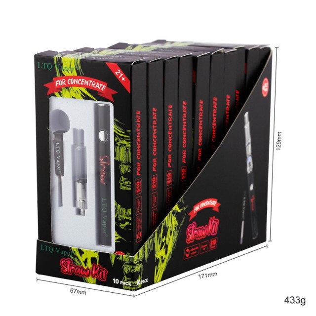CBD wax vape pen kit with display box