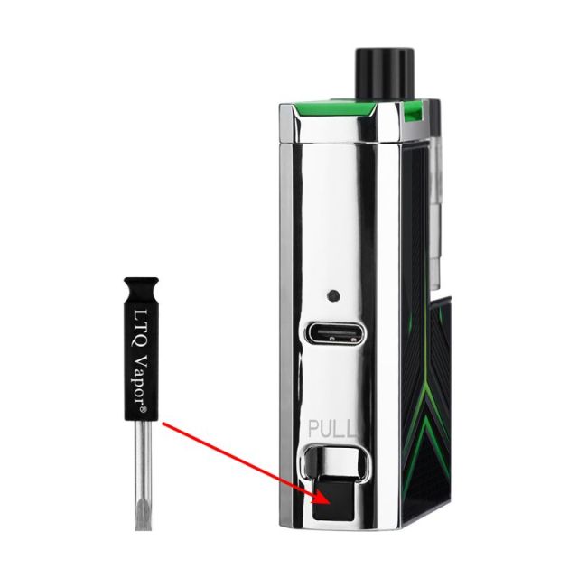 CBD wax kit with cleaning brush