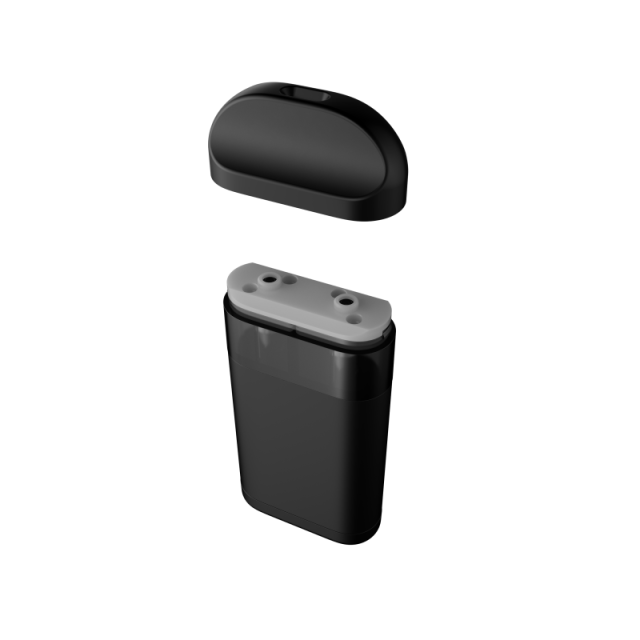 Dual Chamber Weed Vape | 2ml Empty & USB-C Rechargeable