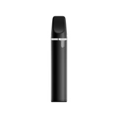 Round CBD Pen | 1ml Empty Pod, Lead-Free Ceramic Coil