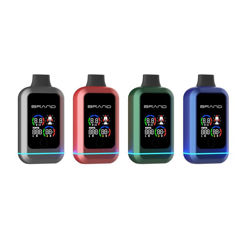 Colorful dual cartridge battery