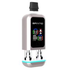 Dual cbd cartridge battery with big screen